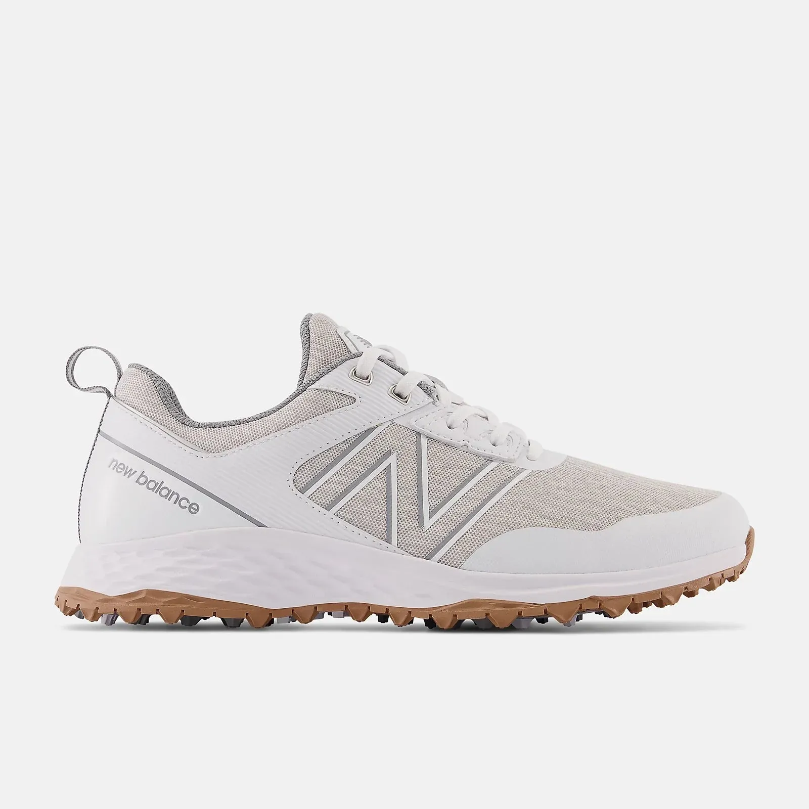 New Balance Mens Fresh Foam Contend Golf Shoe  - WHITE