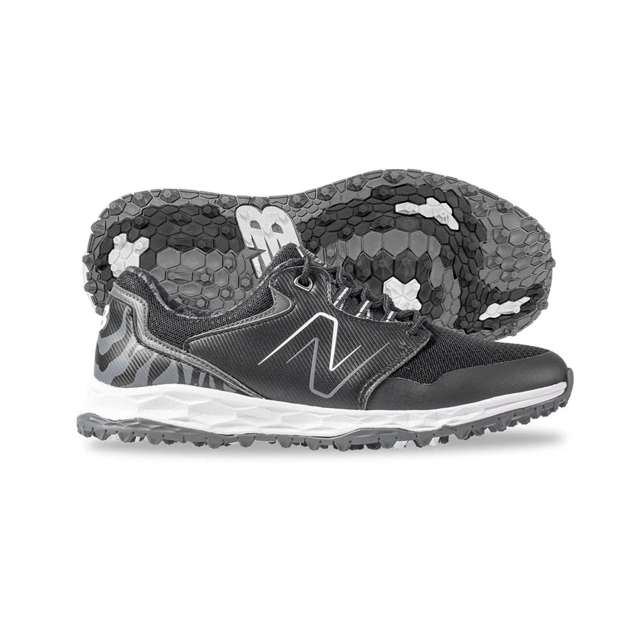 New Balance Womens Fresh Foam Links SL V2 Golf Shoe - BLACK