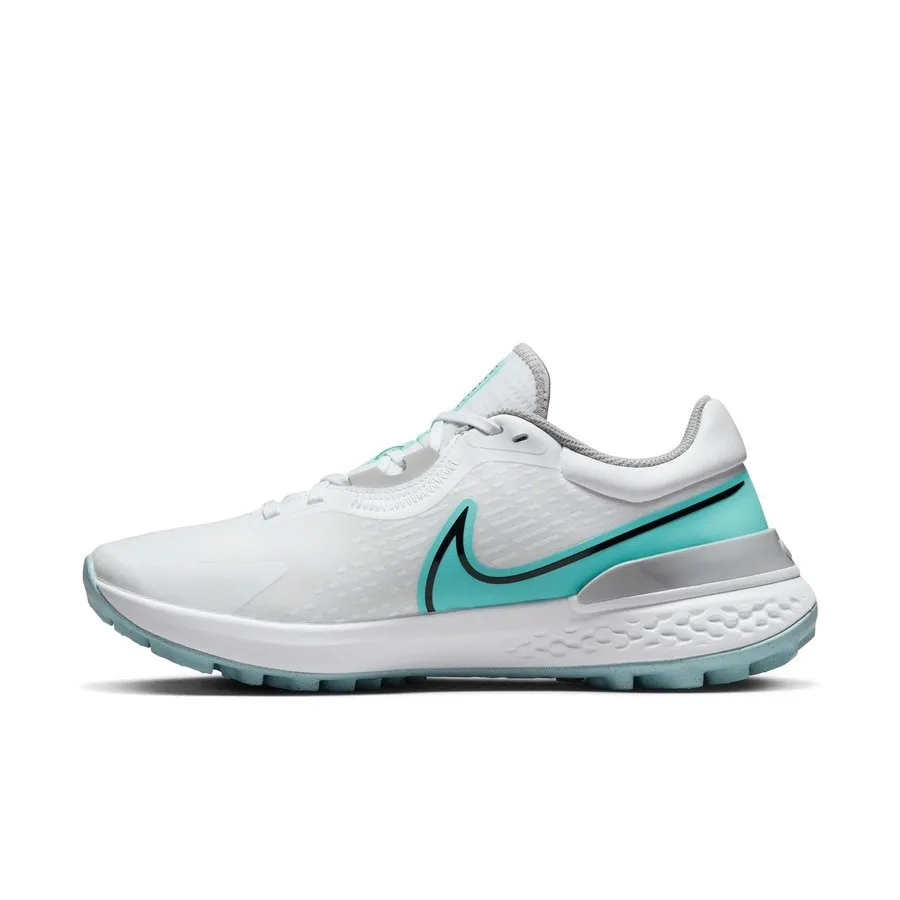 Nike Men's Infinity Pro 2 Golf Shoes - White/Copa