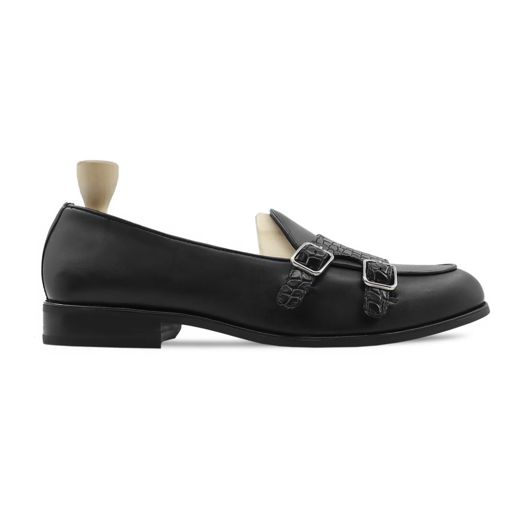 Paterson - Men's Black Calf Leather Loafer