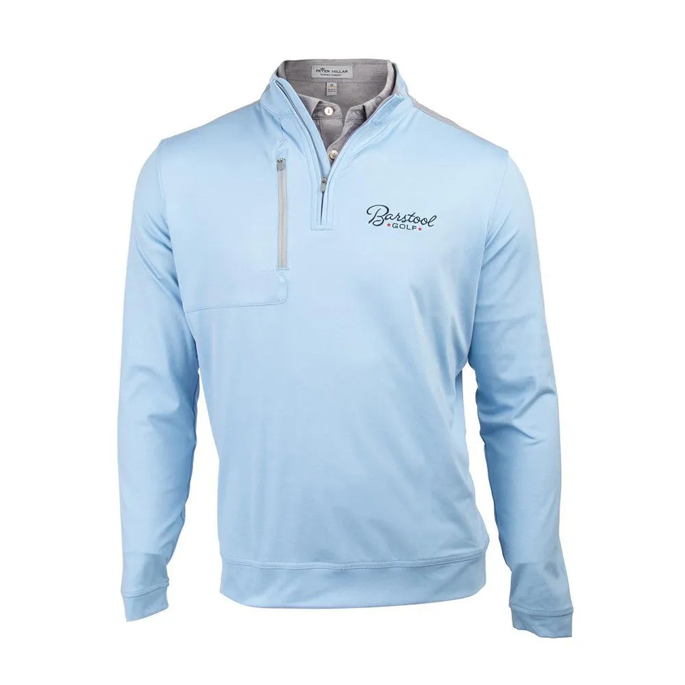 Peter Millar x Barstool Golf Bowen Performance Quarter Zip