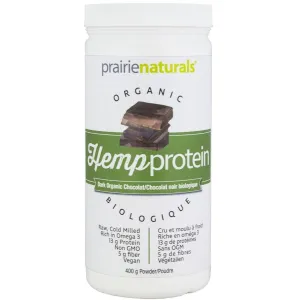 Prairie Naturals Organic Hemp Protein Chocolate 400g