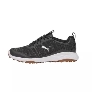 Puma Fusion Pro Men's Spikeless Golf Shoes - Black