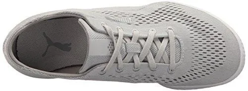 PUMA Golf Women's Monolite Cat Woven Golf Shoe Glacier Gray, 10.5 Medium US