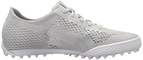 PUMA Golf Women's Monolite Cat Woven Golf Shoe Glacier Gray, 10.5 Medium US