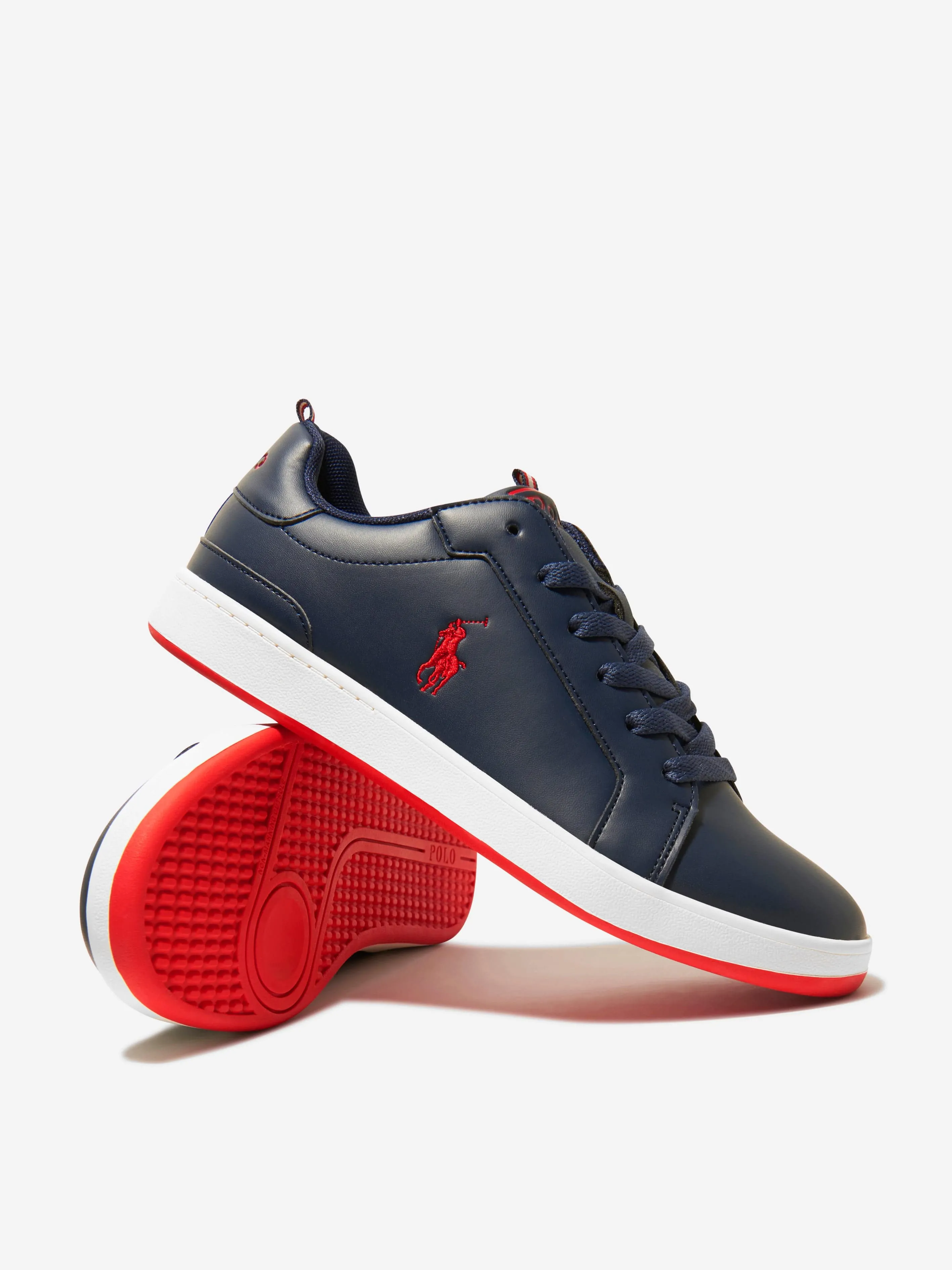 Ralph Lauren Kids Heritage Court Trainers