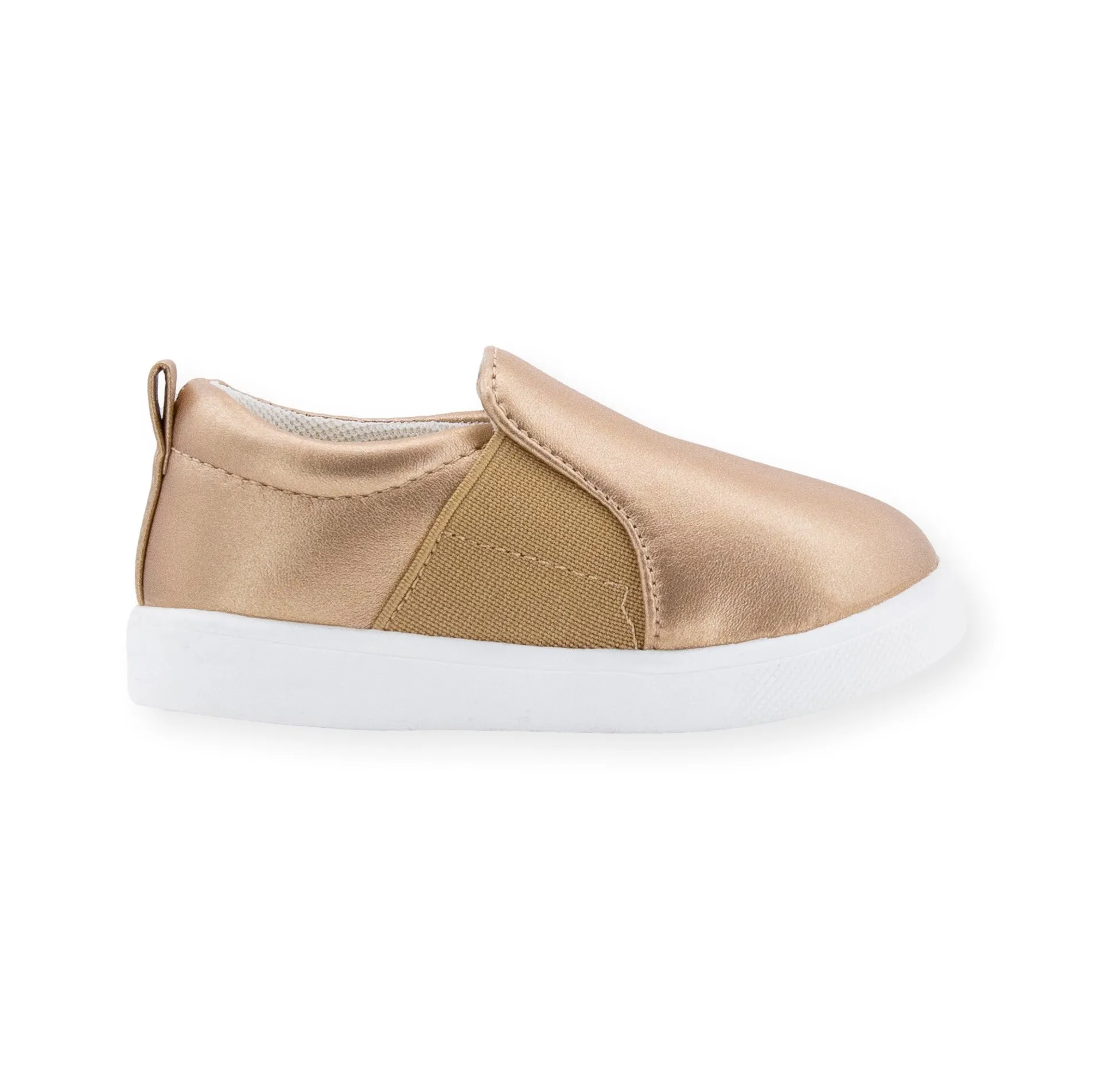 Sadie Gold Slip-On Shoe