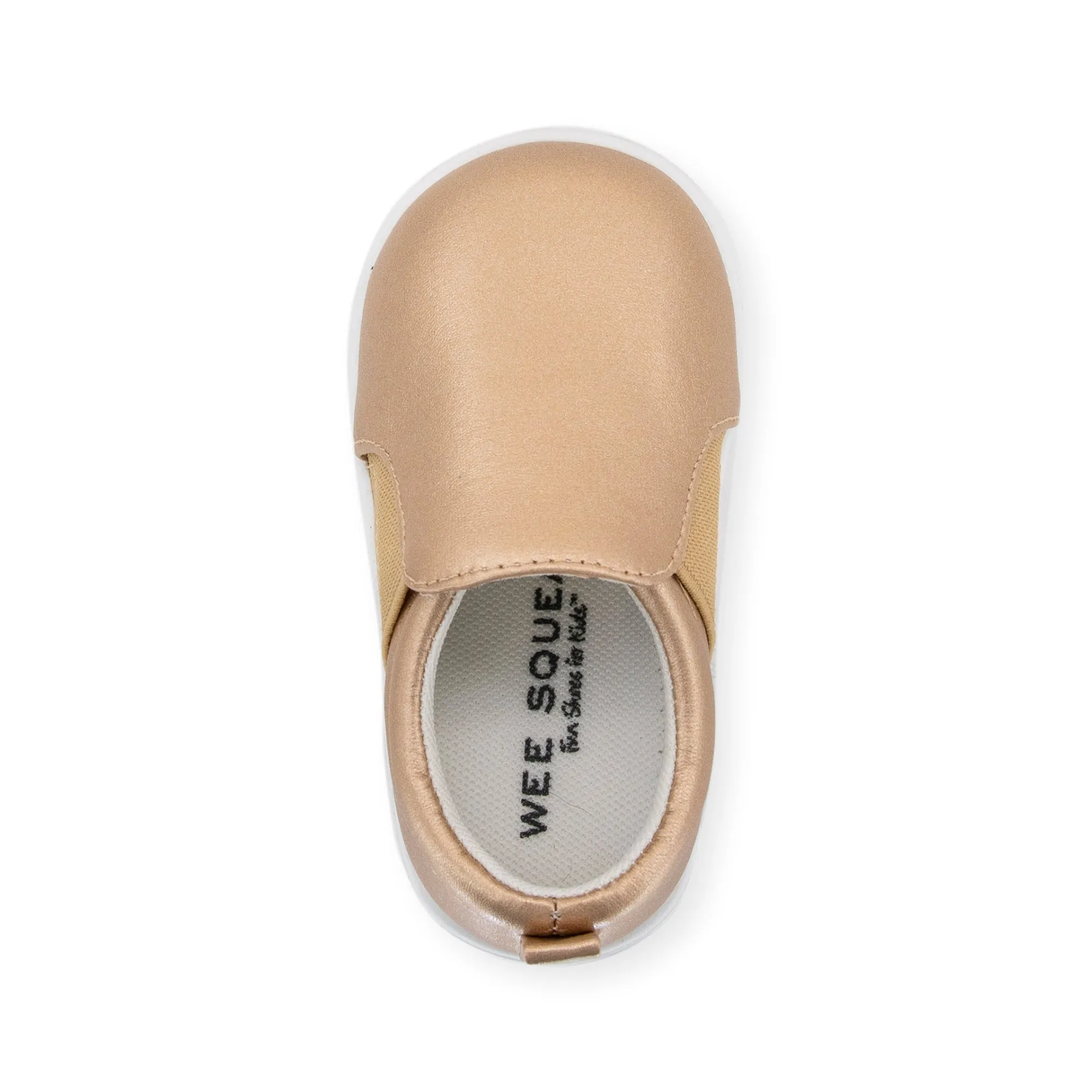 Sadie Gold Slip-On Shoe