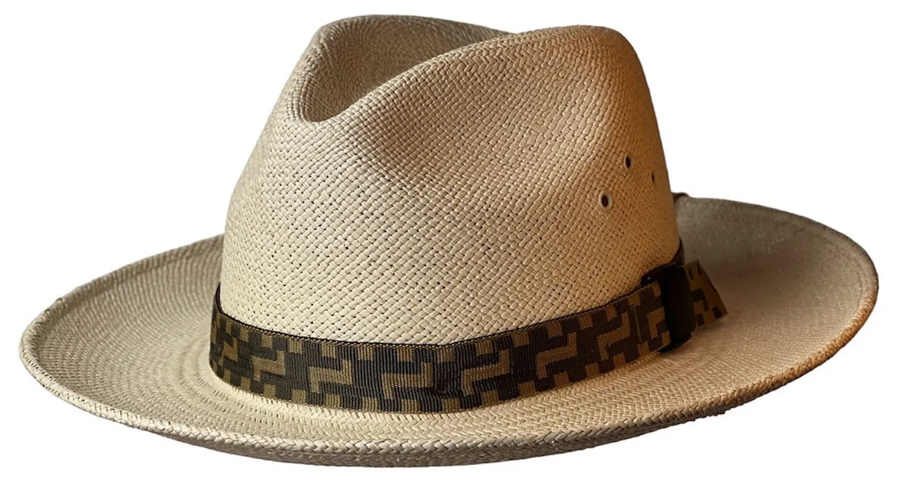 San Francisco Hats Natural Folding Fedora Sports