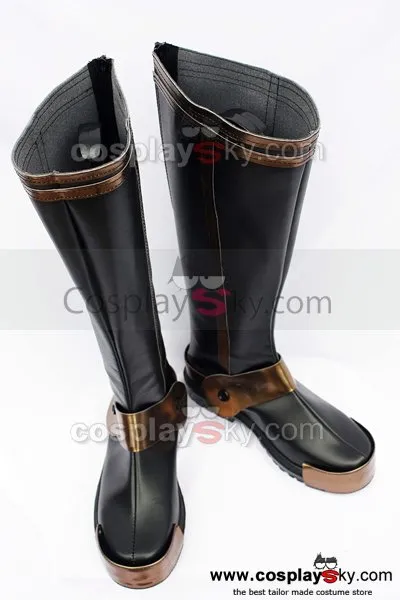 Sengoku Musou 3 Mori Motonari Cosplay Boots Shoes