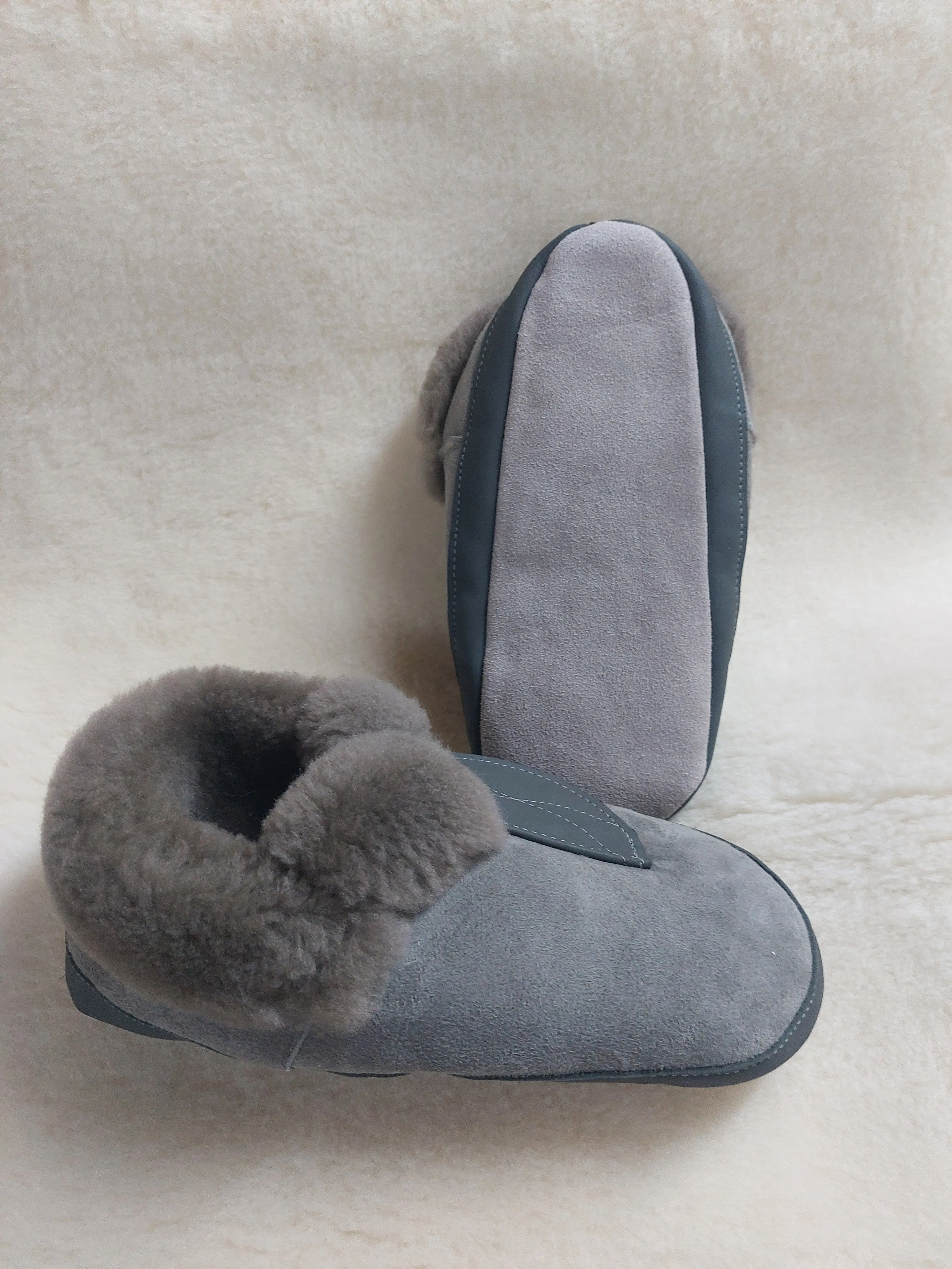 Sheepskin medical Pancake Slipper