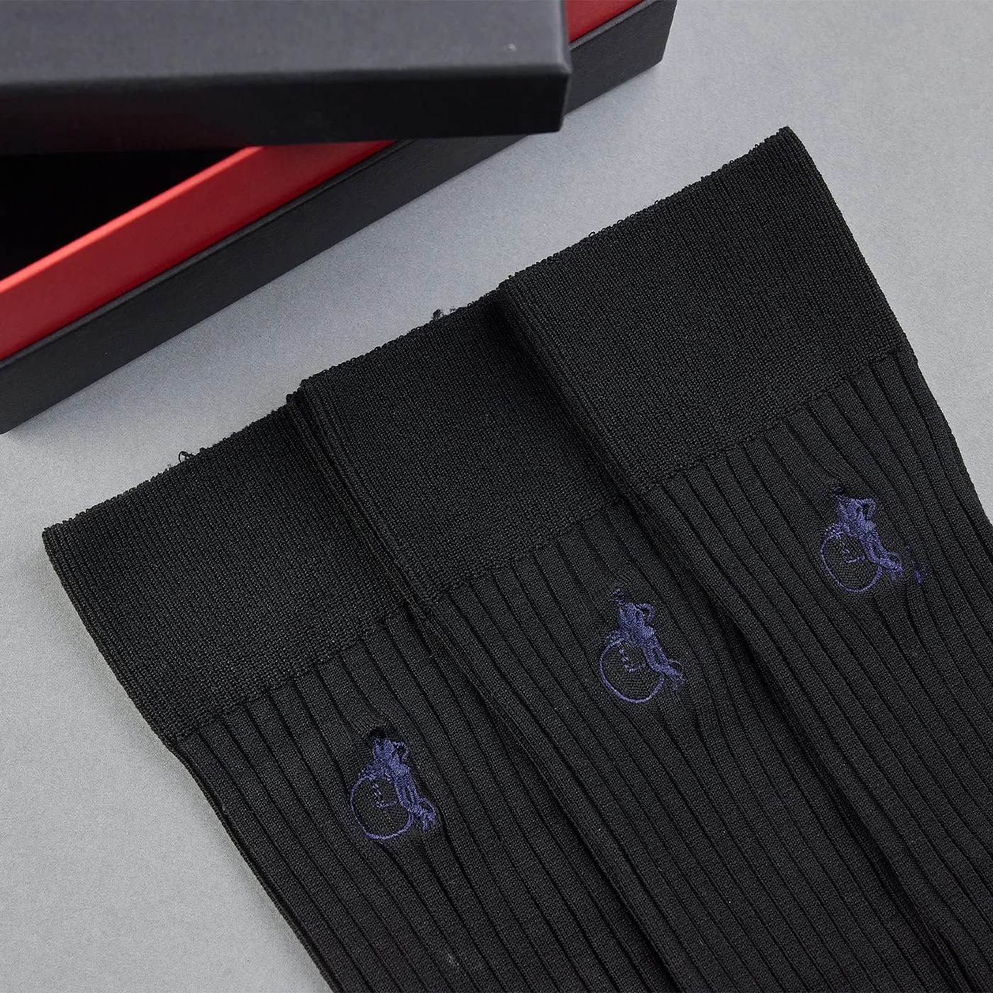 Simply Sartorial 3 Pair Black Gift Box