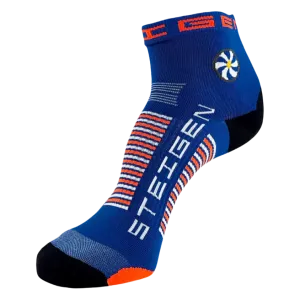 Steigen - Quarter Length Running Socks - Royal Blue