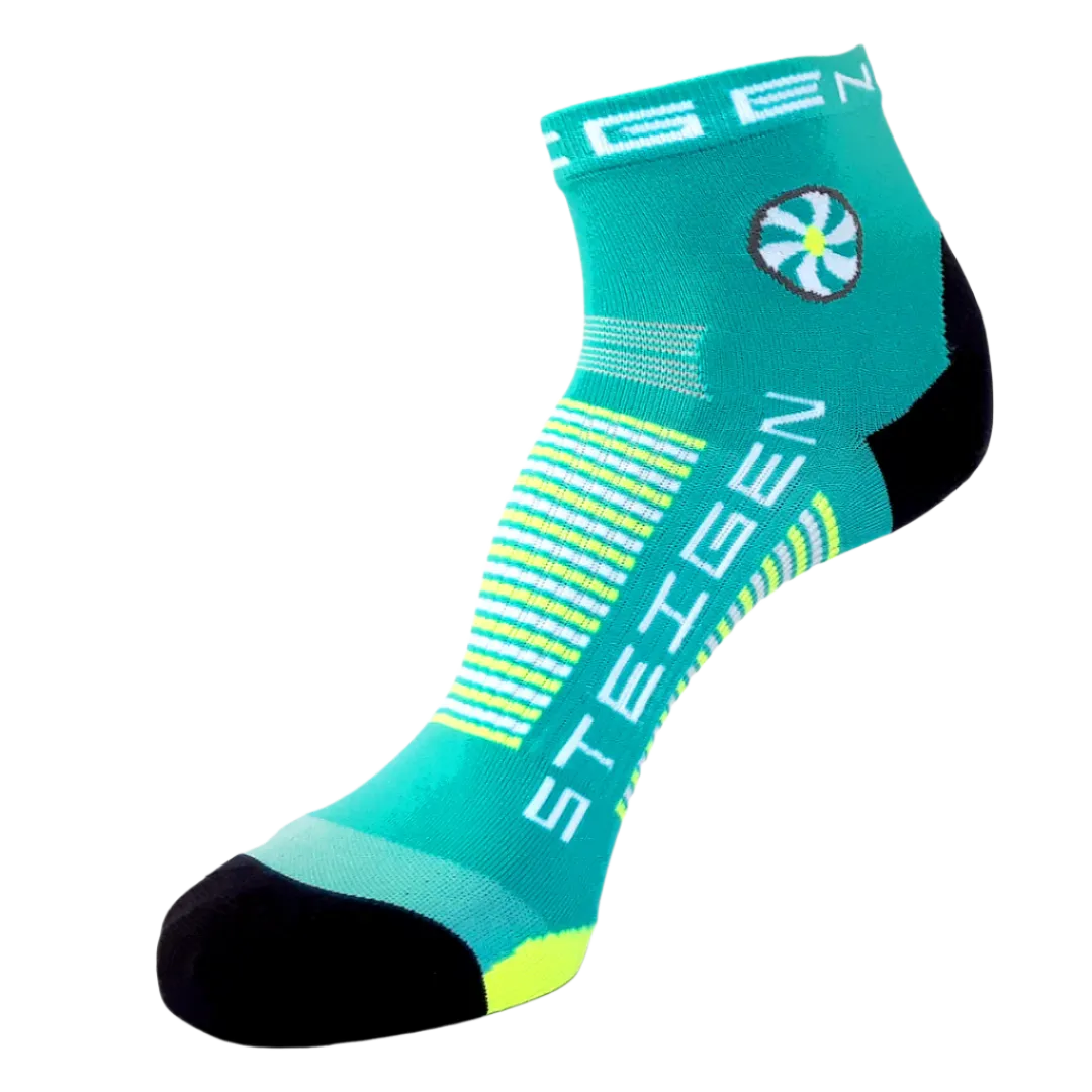 Steigen - Quarter Length Running Socks - Seaside