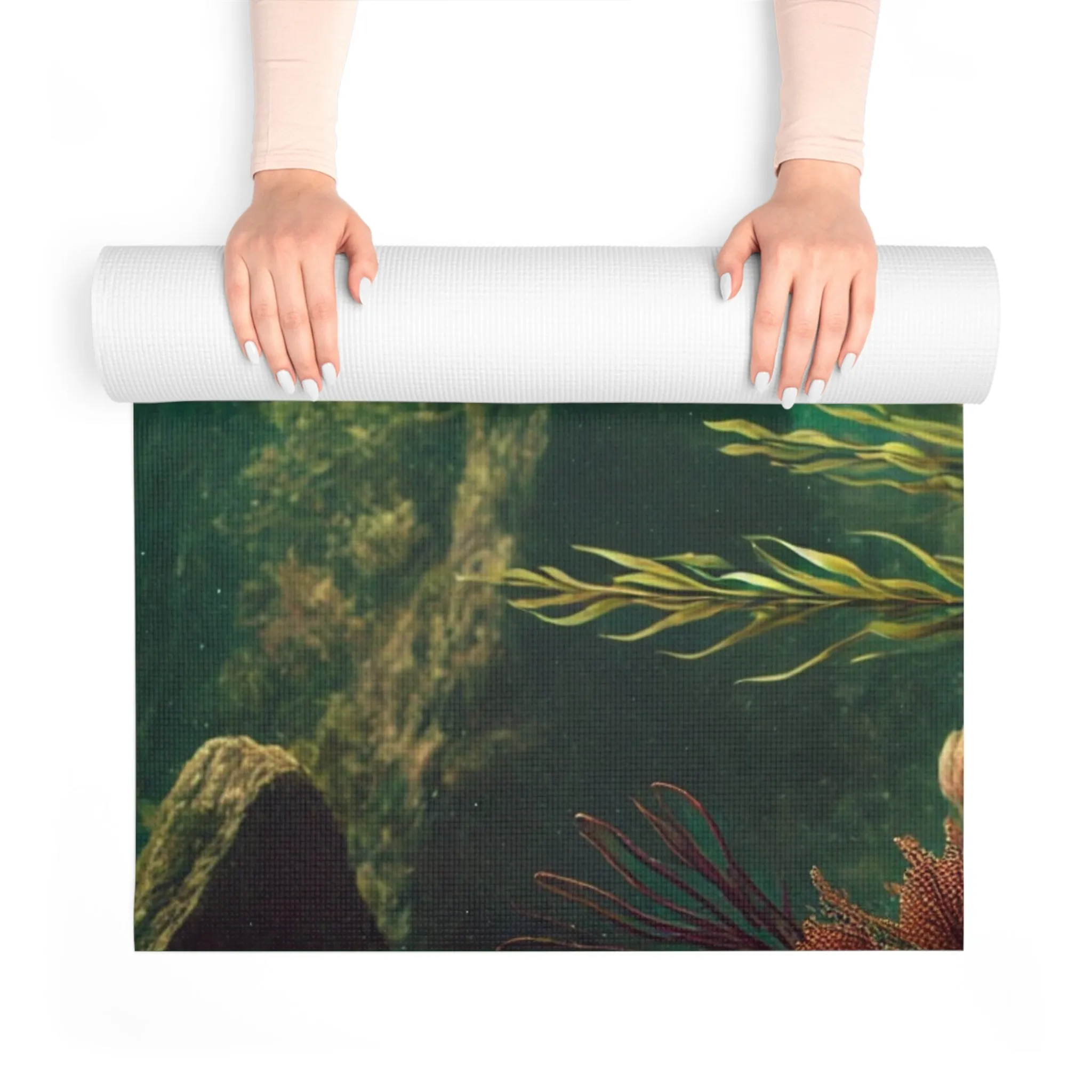 Taurus: The Stalwart Sea Guardian Foam Yoga Mat