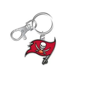 The Sports Vault NFL Tampa Bay Buccaneers Logo Keychain