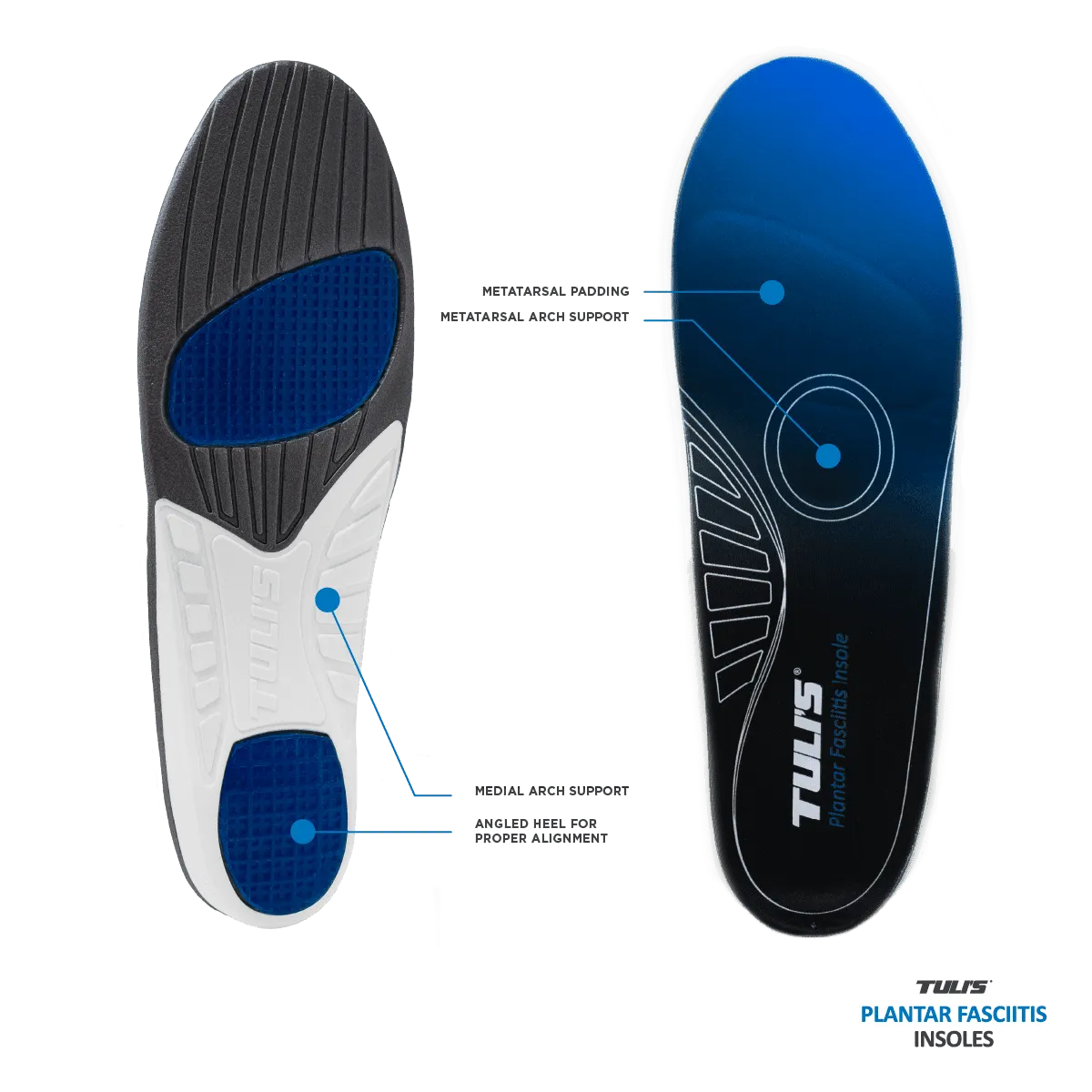 Tuli's Plantar Fasciitis Insoles