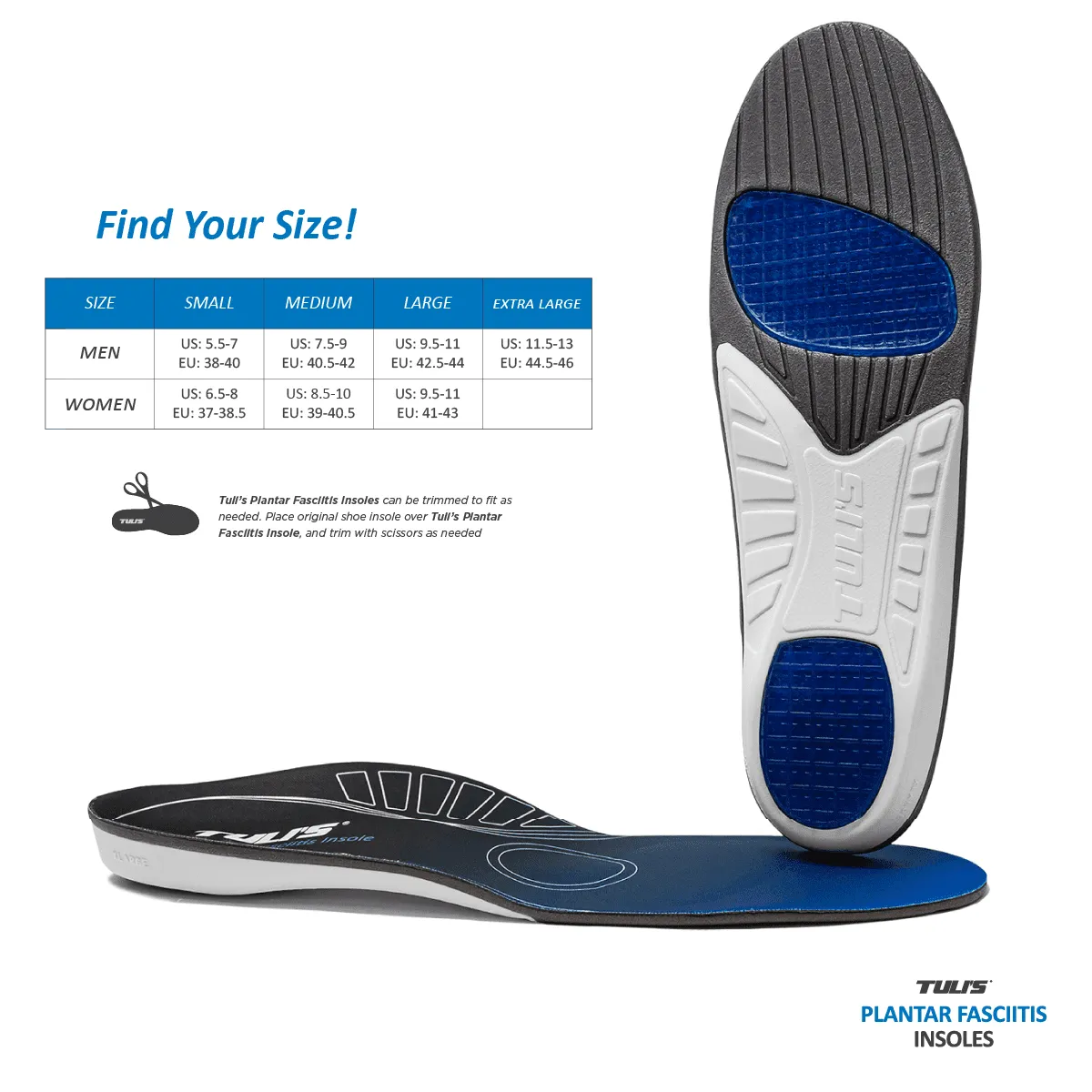 Tuli's Plantar Fasciitis Insoles