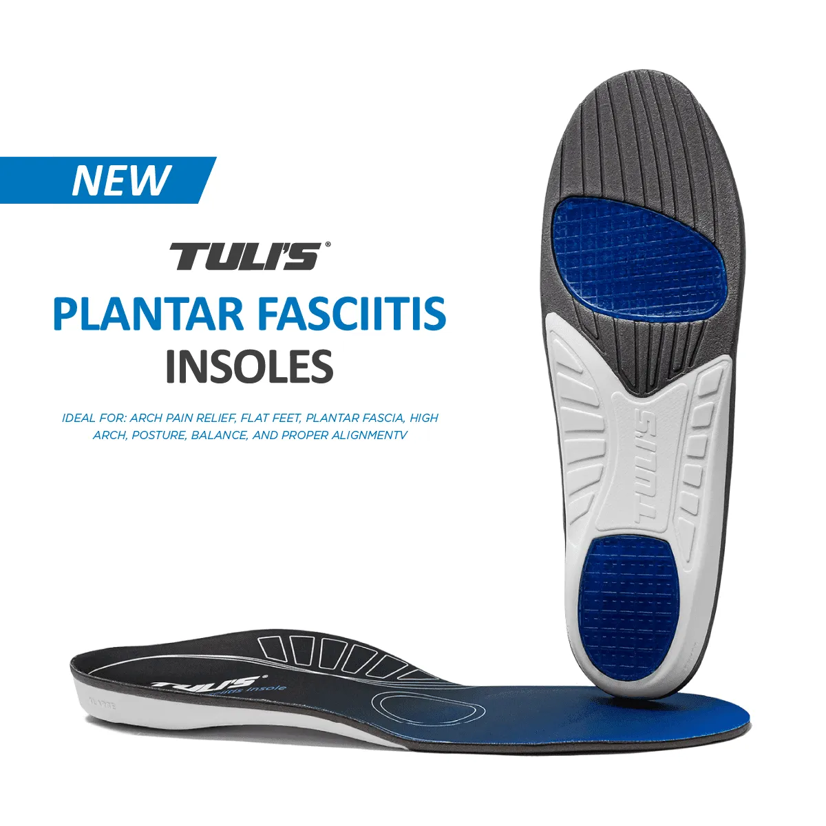 Tuli's Plantar Fasciitis Insoles