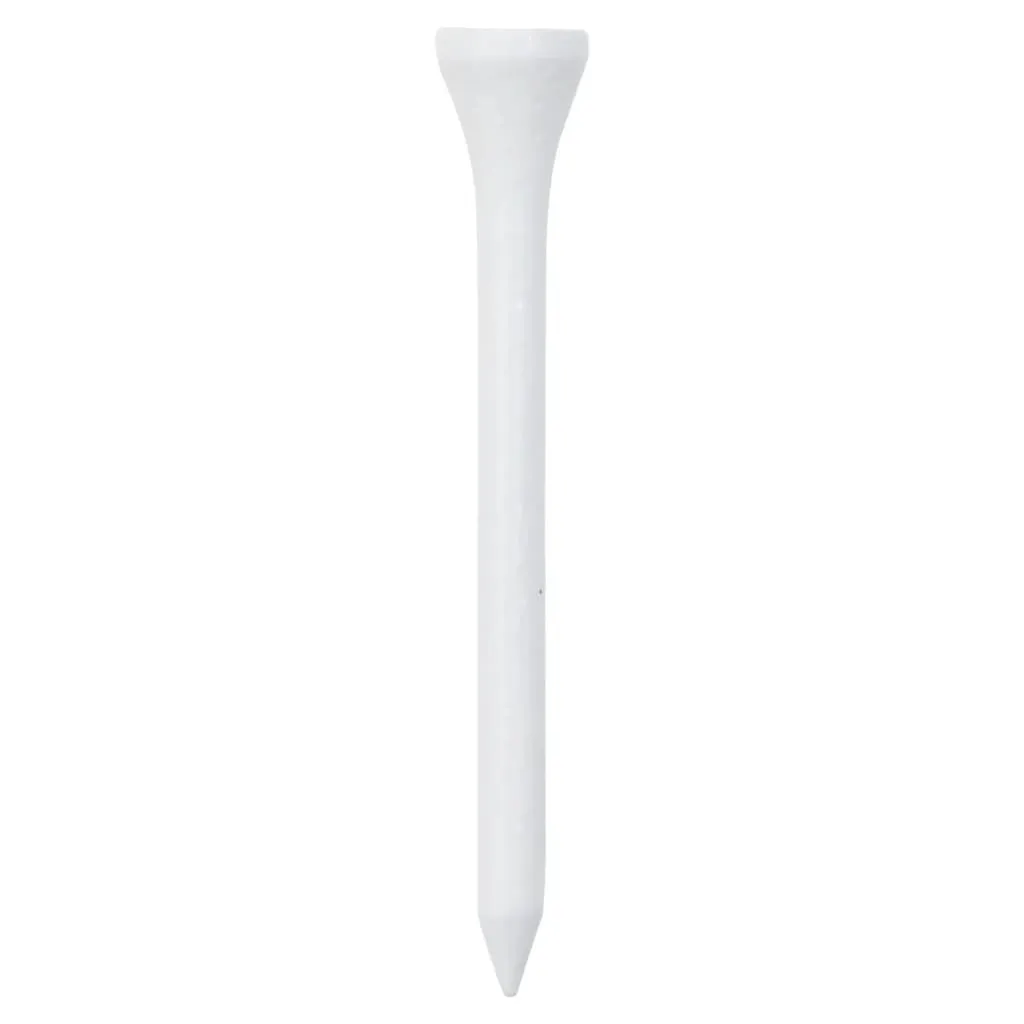 vidaXL Golf Tees 1000 pcs White 70 mm Bamboo