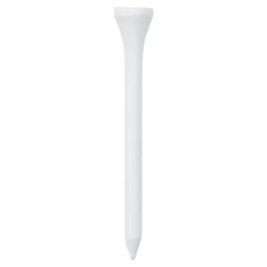 vidaXL Golf Tees 1000 pcs White 70 mm Bamboo