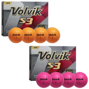 Volvik S3 Golf Balls