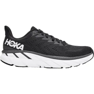 Women's Hoka One One Clifton 7 Black/White Mesh