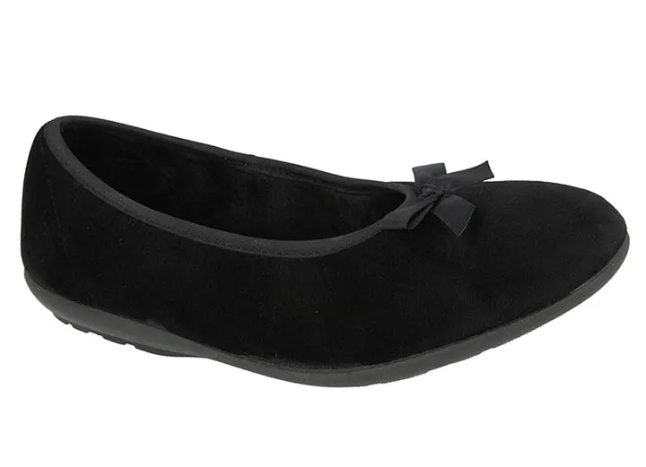 Womens Wide Fit DB Thetford Slippers