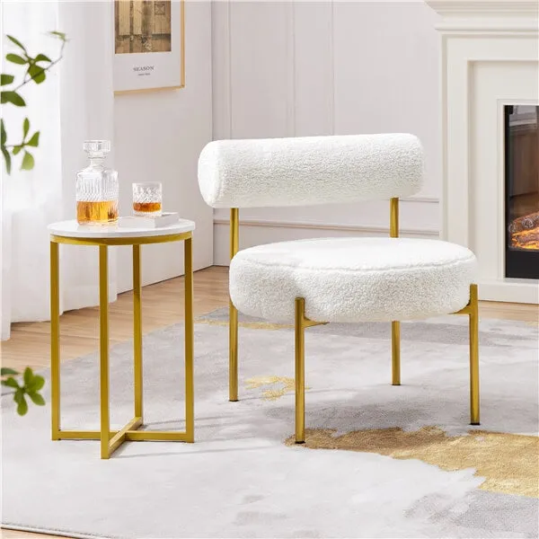 Yaheetech Modern Tufted Vanity Chair