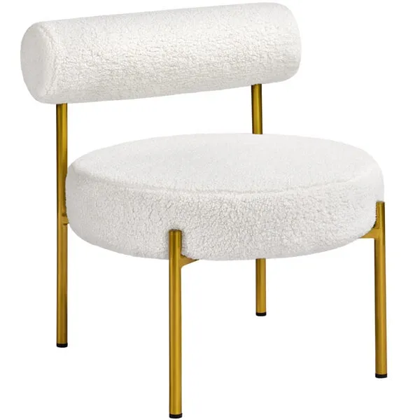 Yaheetech Modern Tufted Vanity Chair