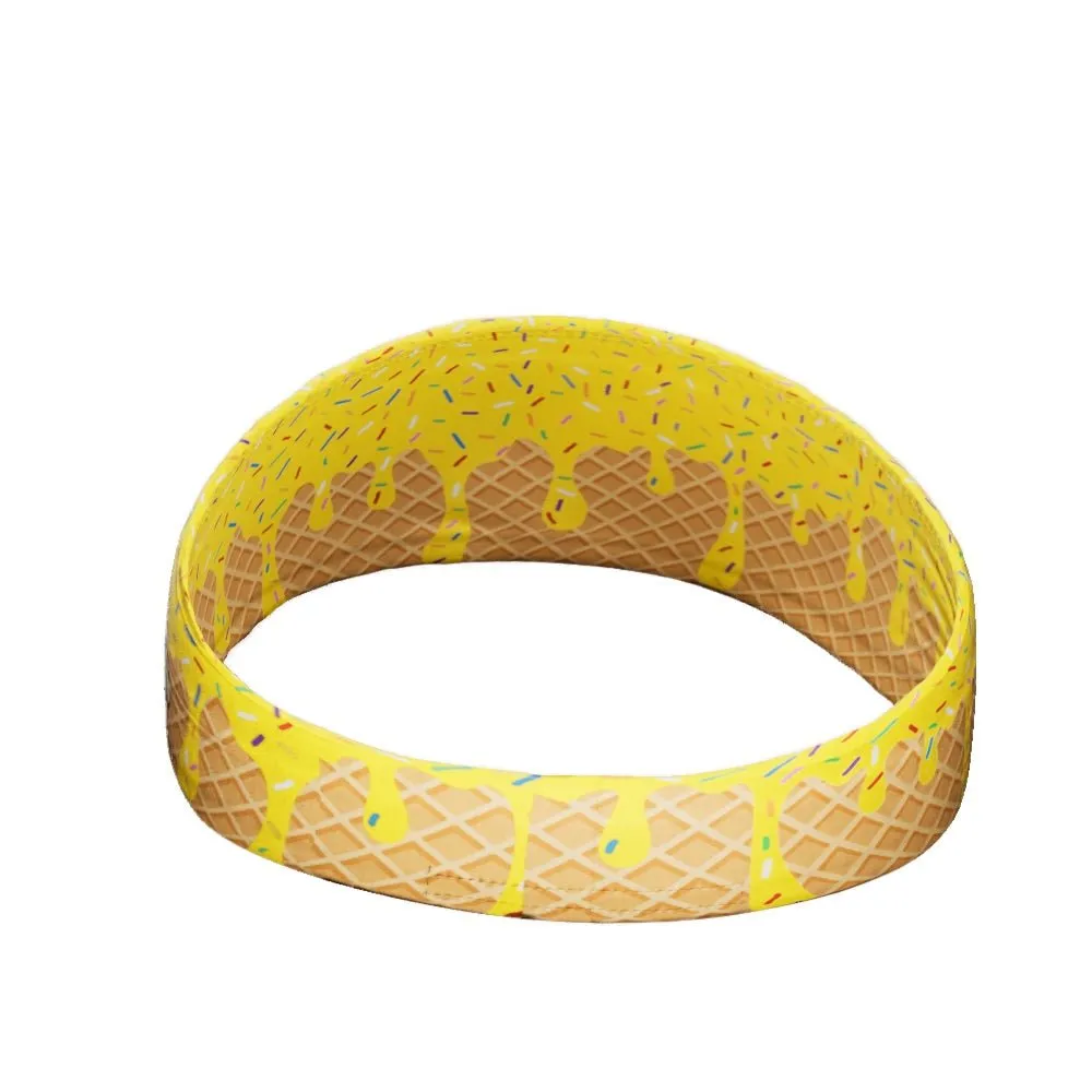 Yellow Ice Cream Headband