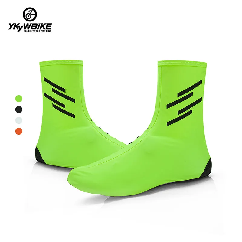 YKYW MTB Cycling Pro Team & Classic Shoes Covers Winter 10-20°C Ultra-high-tech Rainproof Windproof Keep Warm Reflective Breathable Resilient 4 Colors